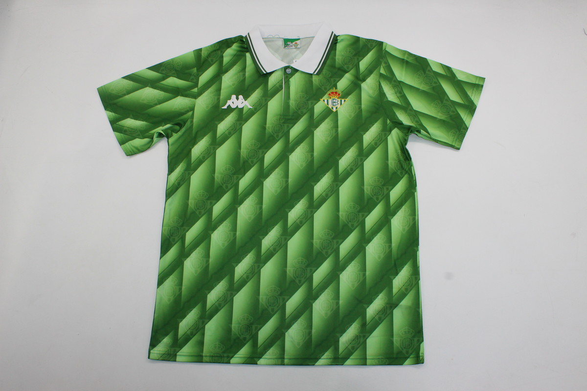 AAA Quality Real Betis 91/92 Away Green Soccer Jersey